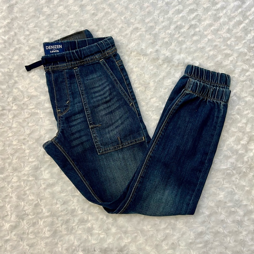 EUC DENIZEN from Levi's Kids Soft Straight Jogger Jeans Boy's 12